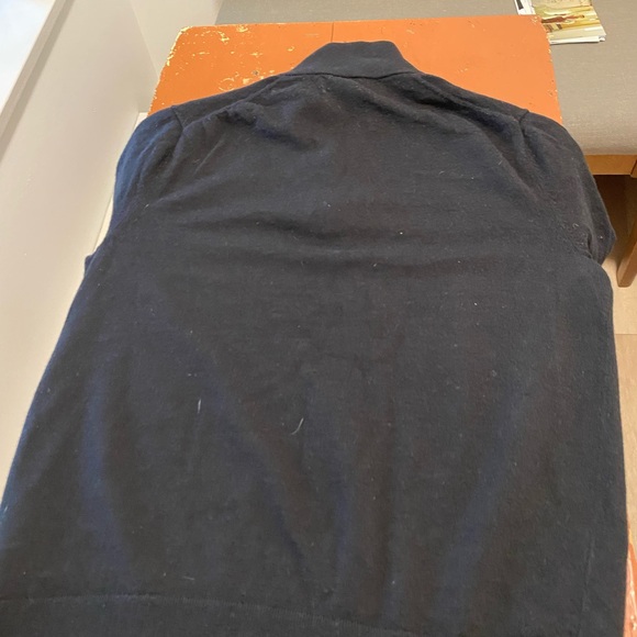 Banana Republic Men's Black Zip-Up Sweater - Picture 5 of 5